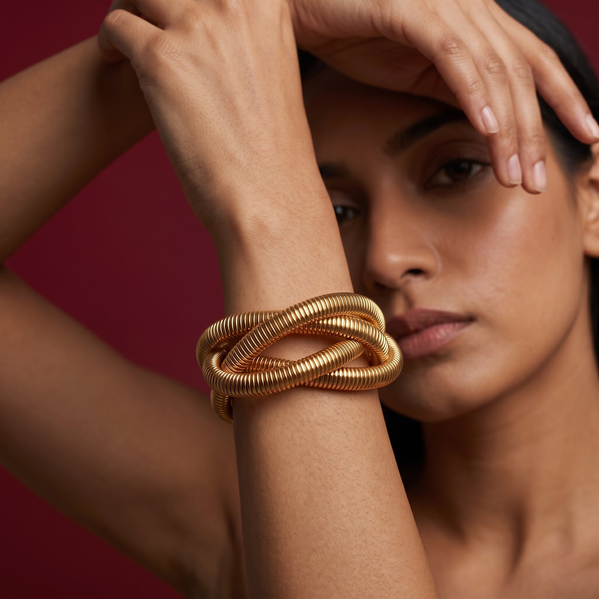 Sienna Interlocking Coil Bracelet