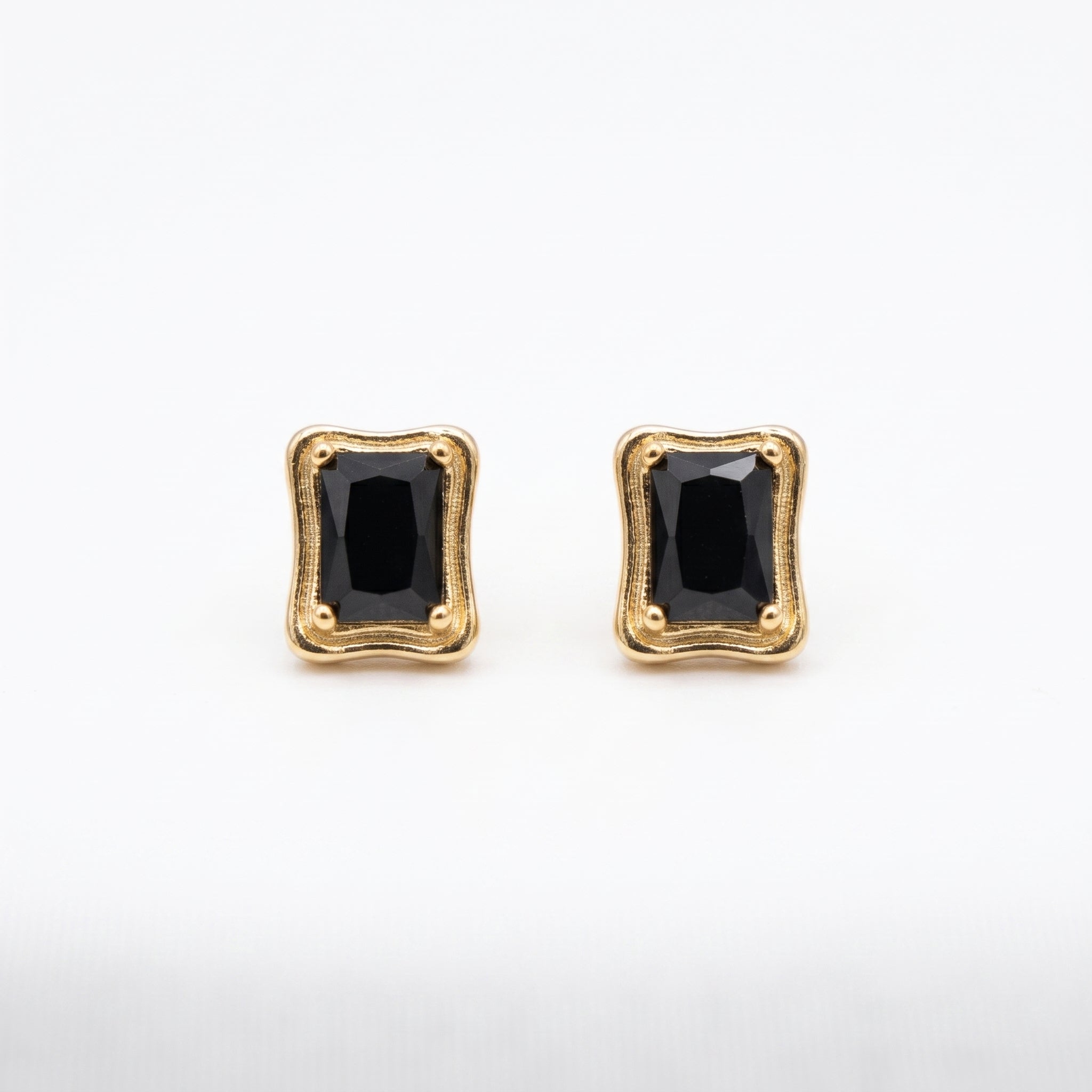 Midnight Noir Stud Earrings