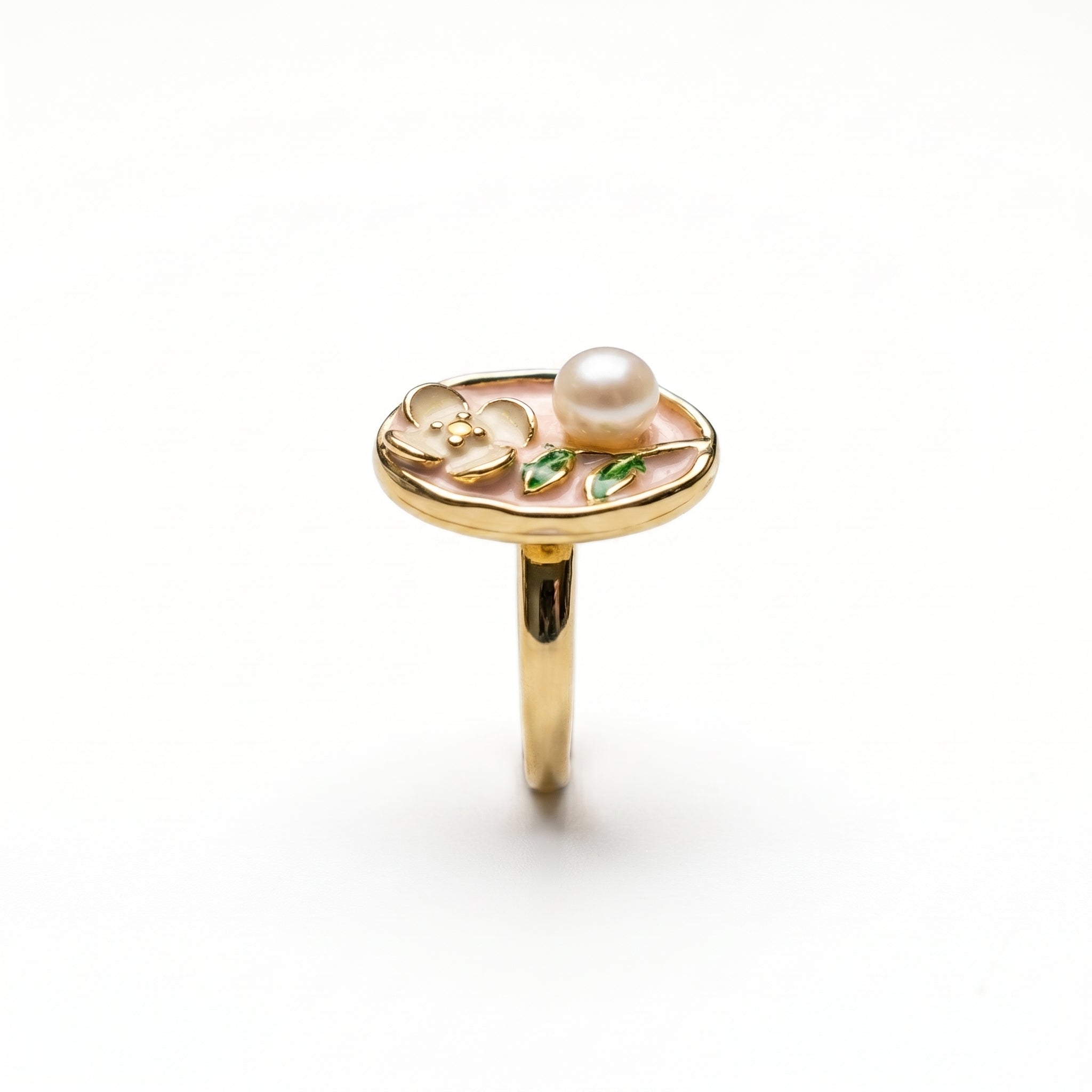 Cherry Blossom Pearl Ring