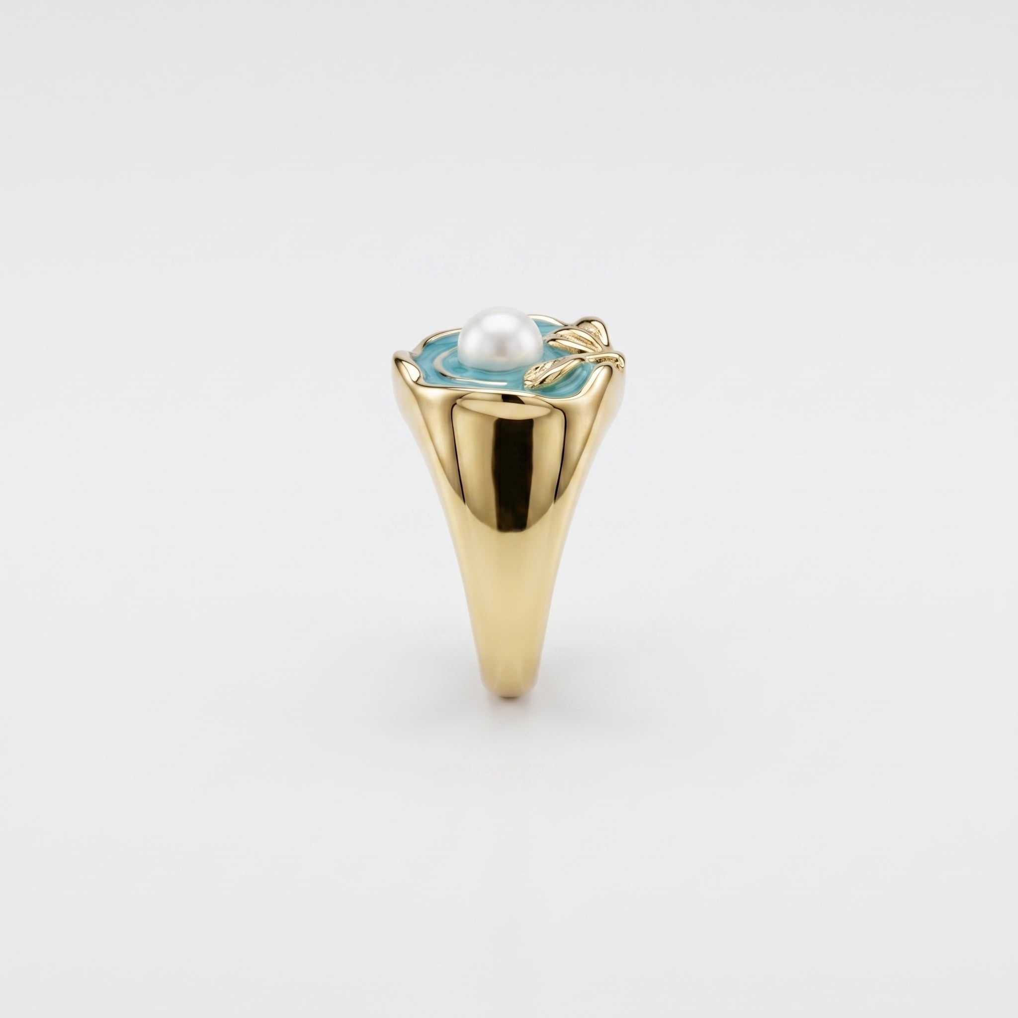 Ocean Pearl Bloom Ring