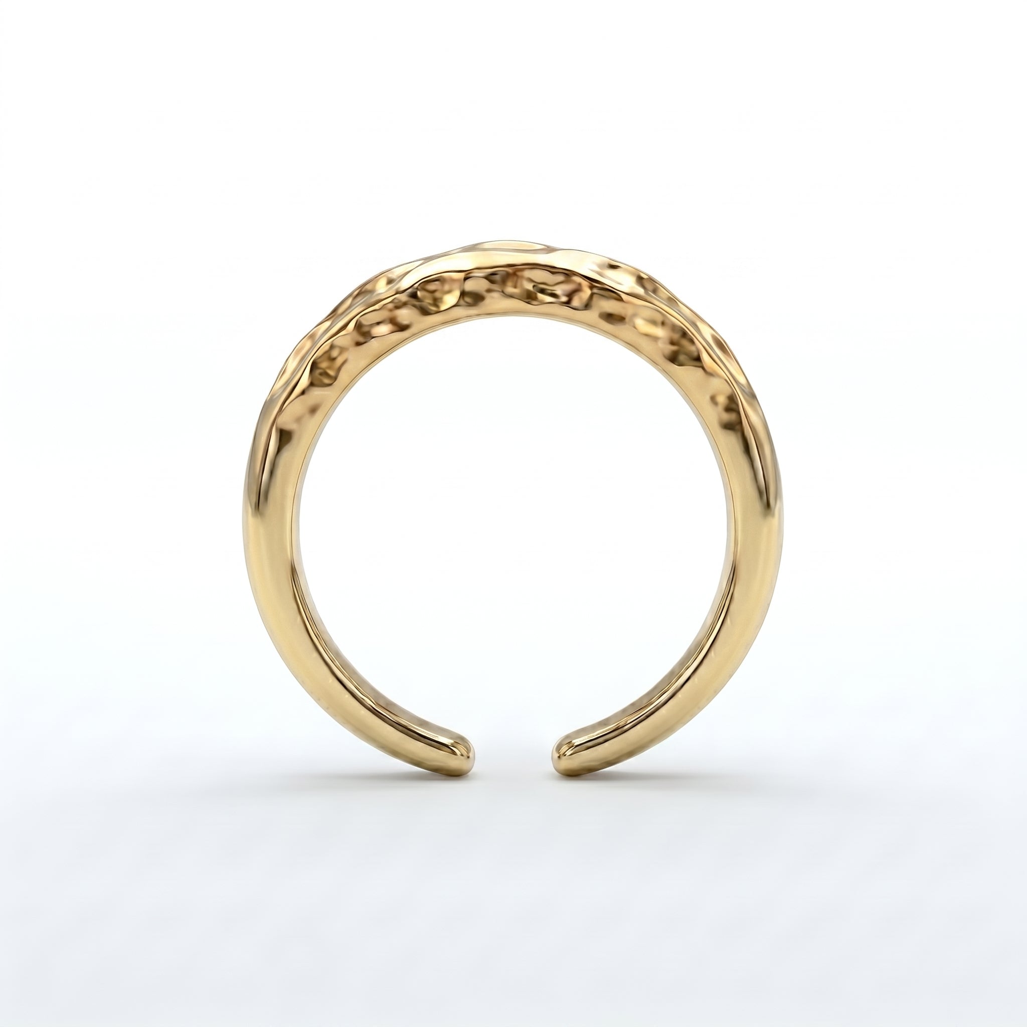 Sculpted Gold Ring