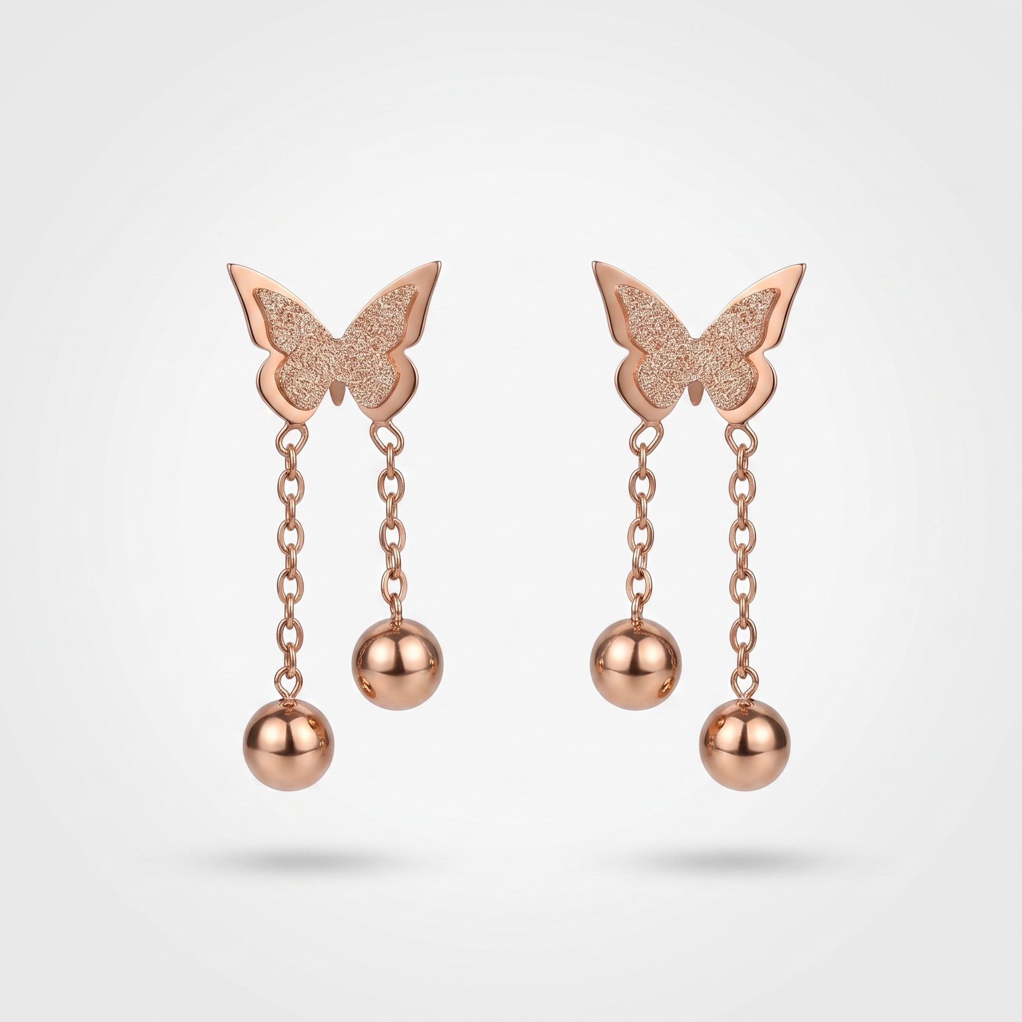 Flutter Glow Drop Earrings ✨