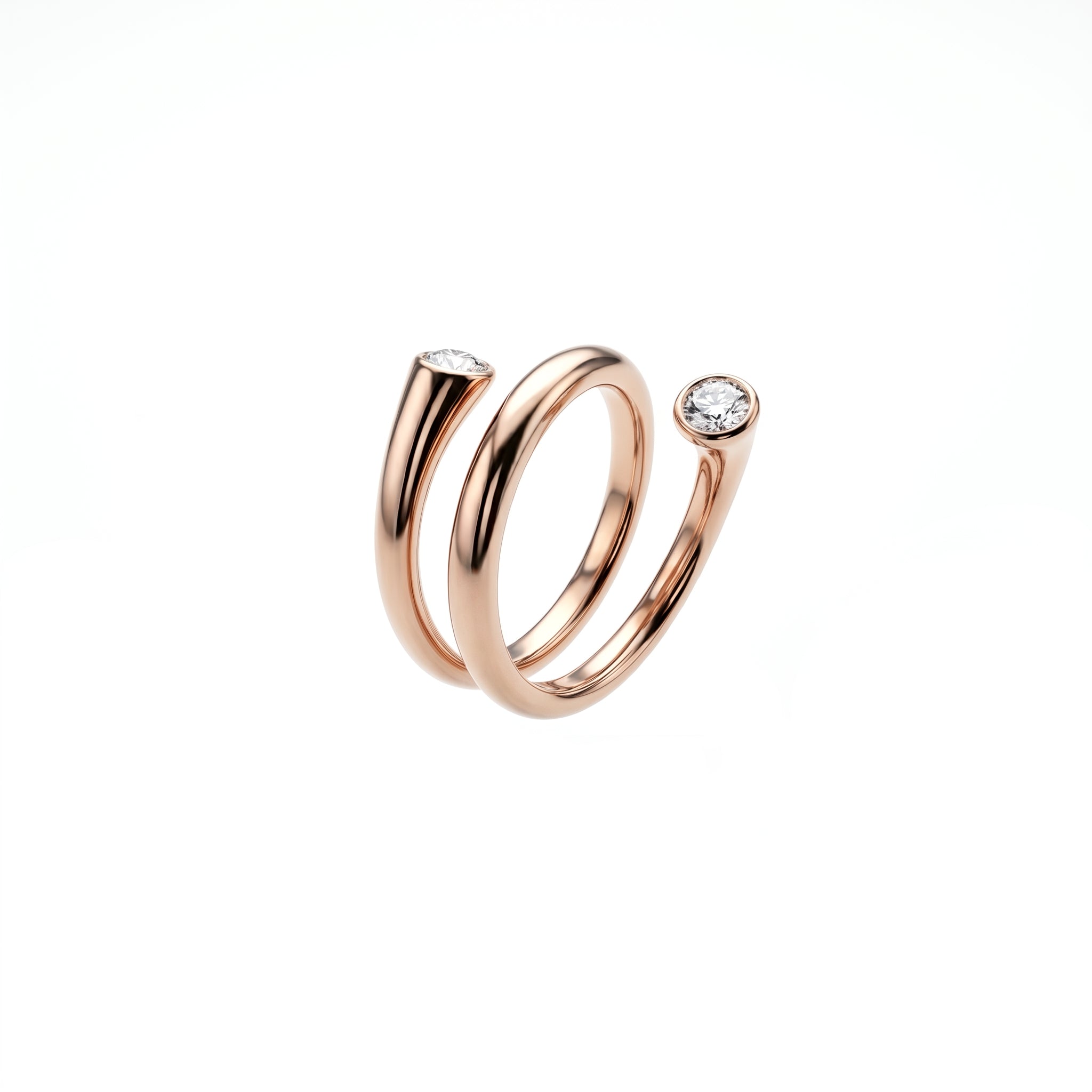 Verona Dual-Band Arc Ring