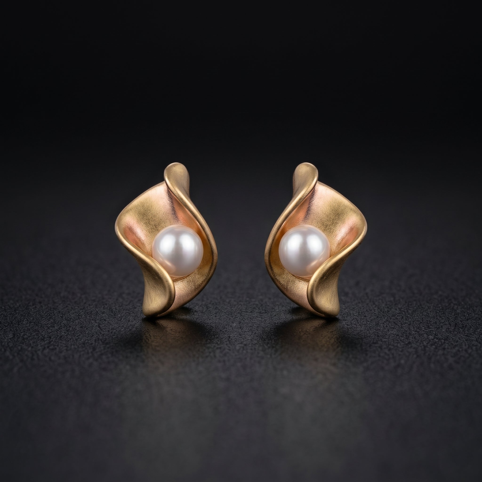 Aurora Pearl Wrap Earrings