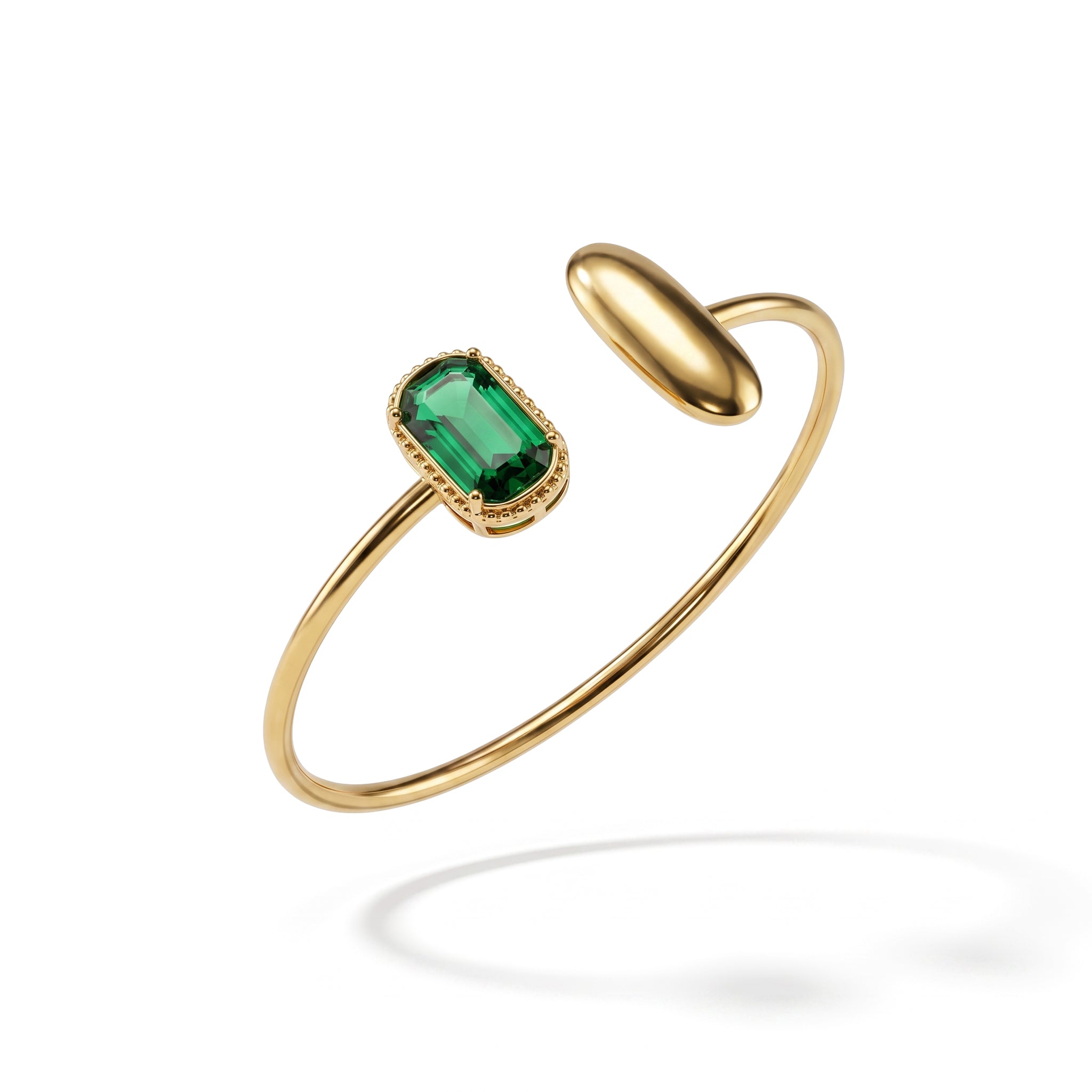 Sienna Gemstone Wrap Cuff