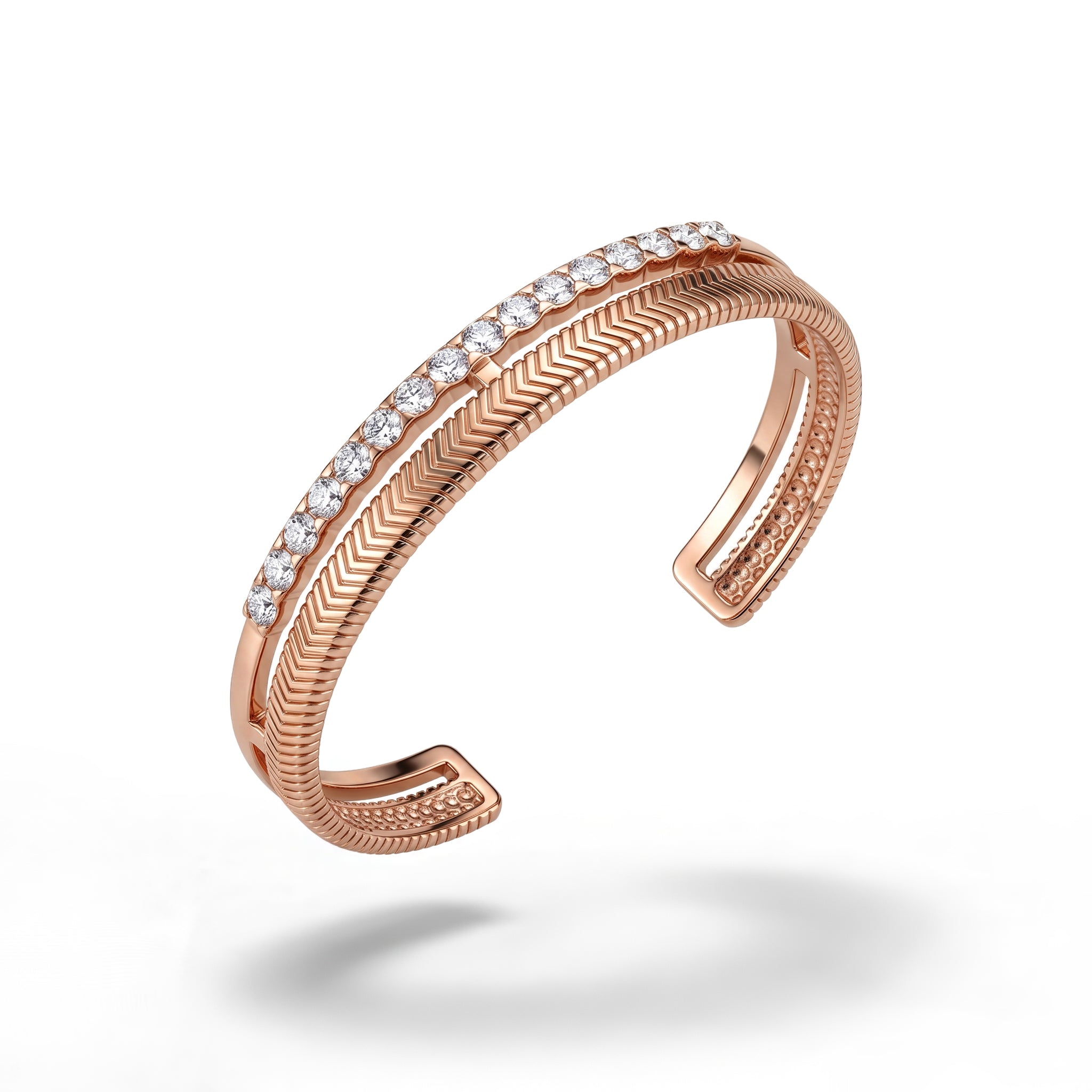 Luxe Chevron Sparkle Bracelet