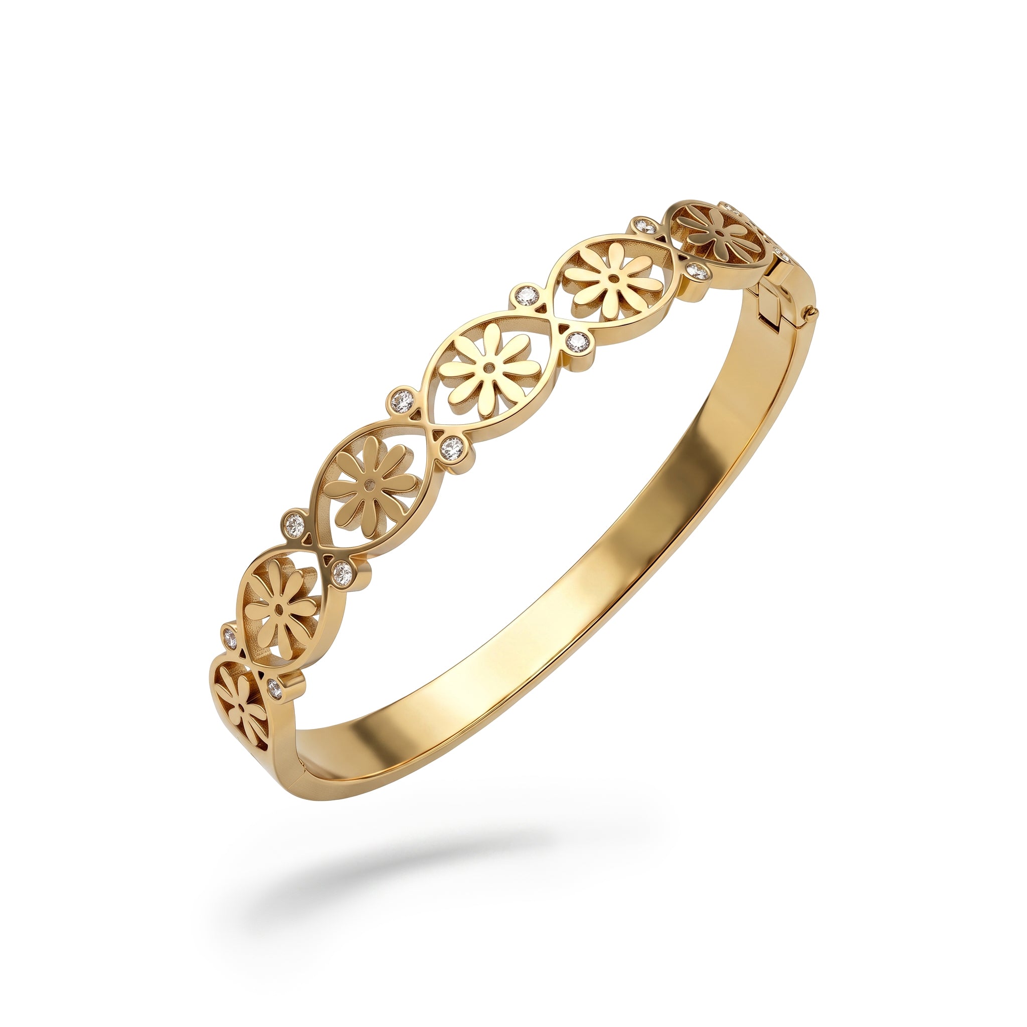 Amara Floral Filigree Bracelet