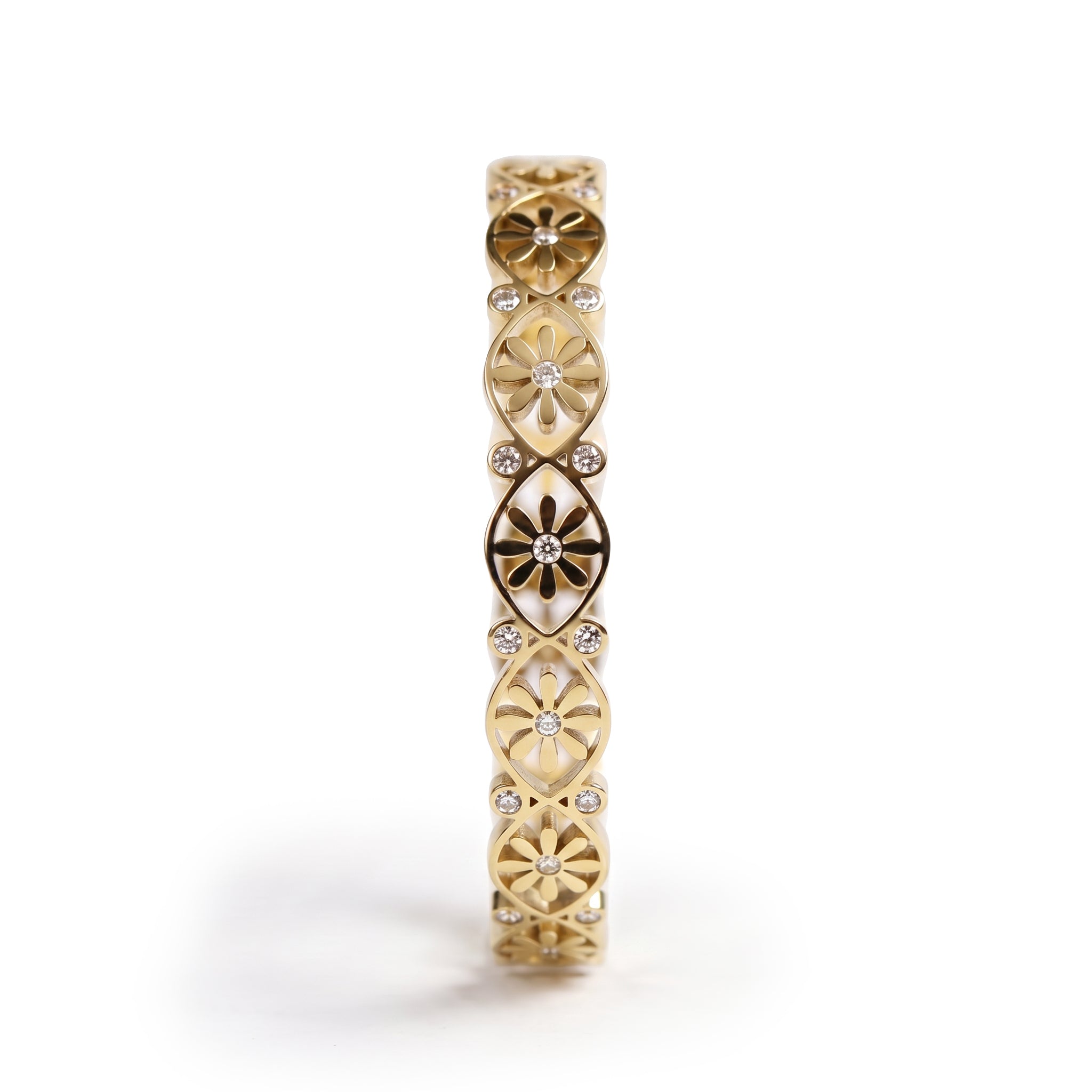 Amara Floral Filigree Bracelet