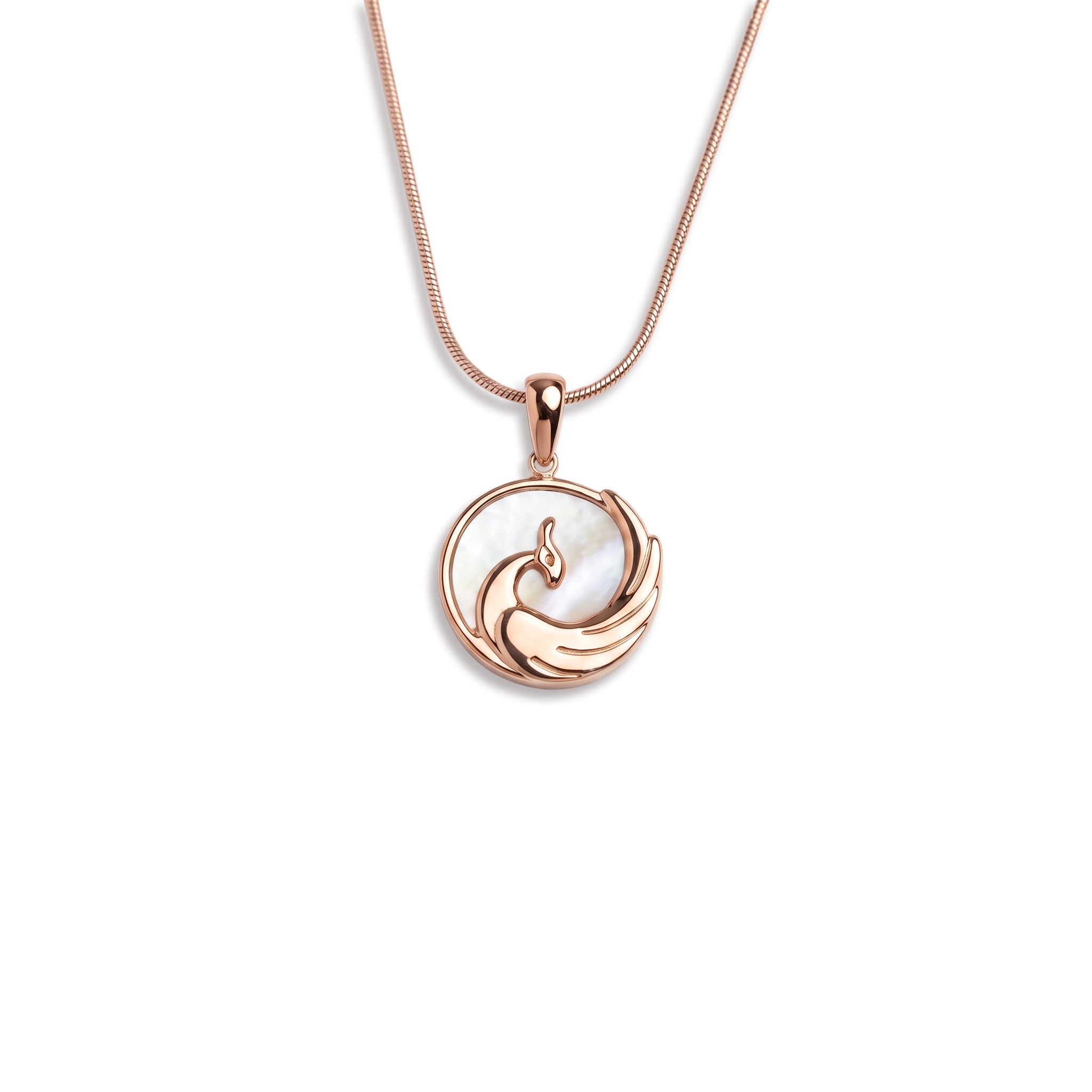 Swan Grace Pendant Necklace