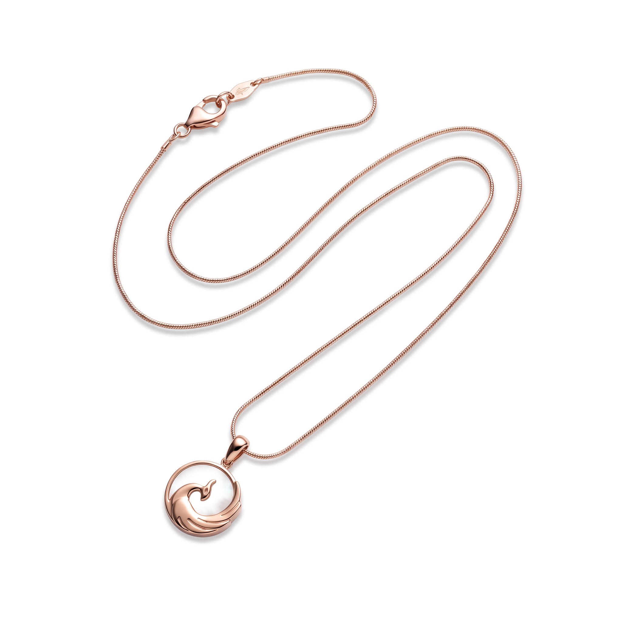 Swan Grace Pendant Necklace