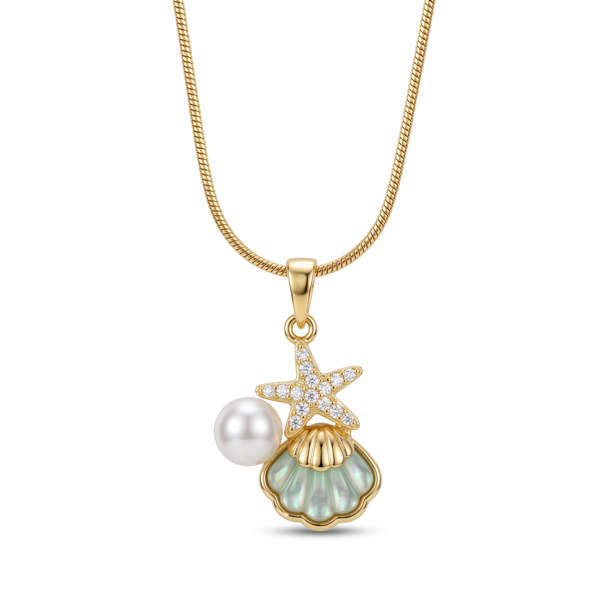 Ocean Pearl Treasure Necklace