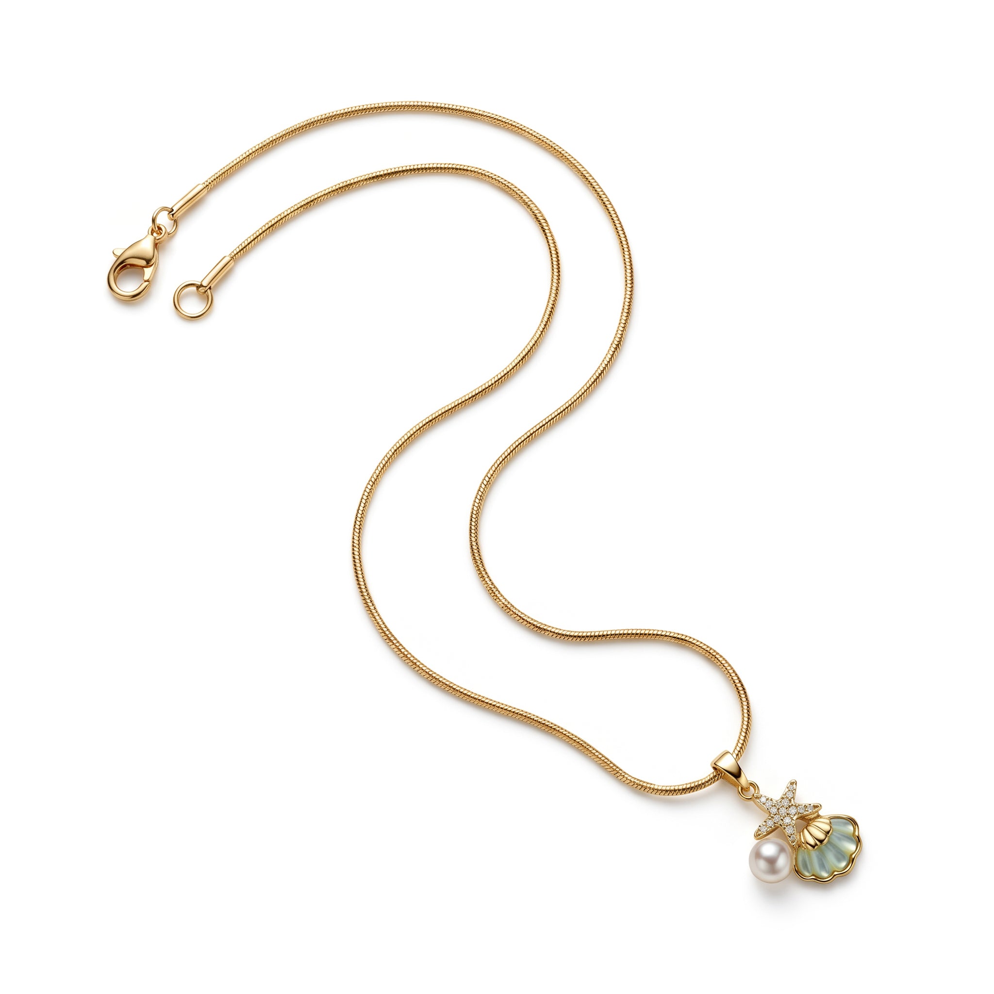 Ocean Pearl Treasure Necklace