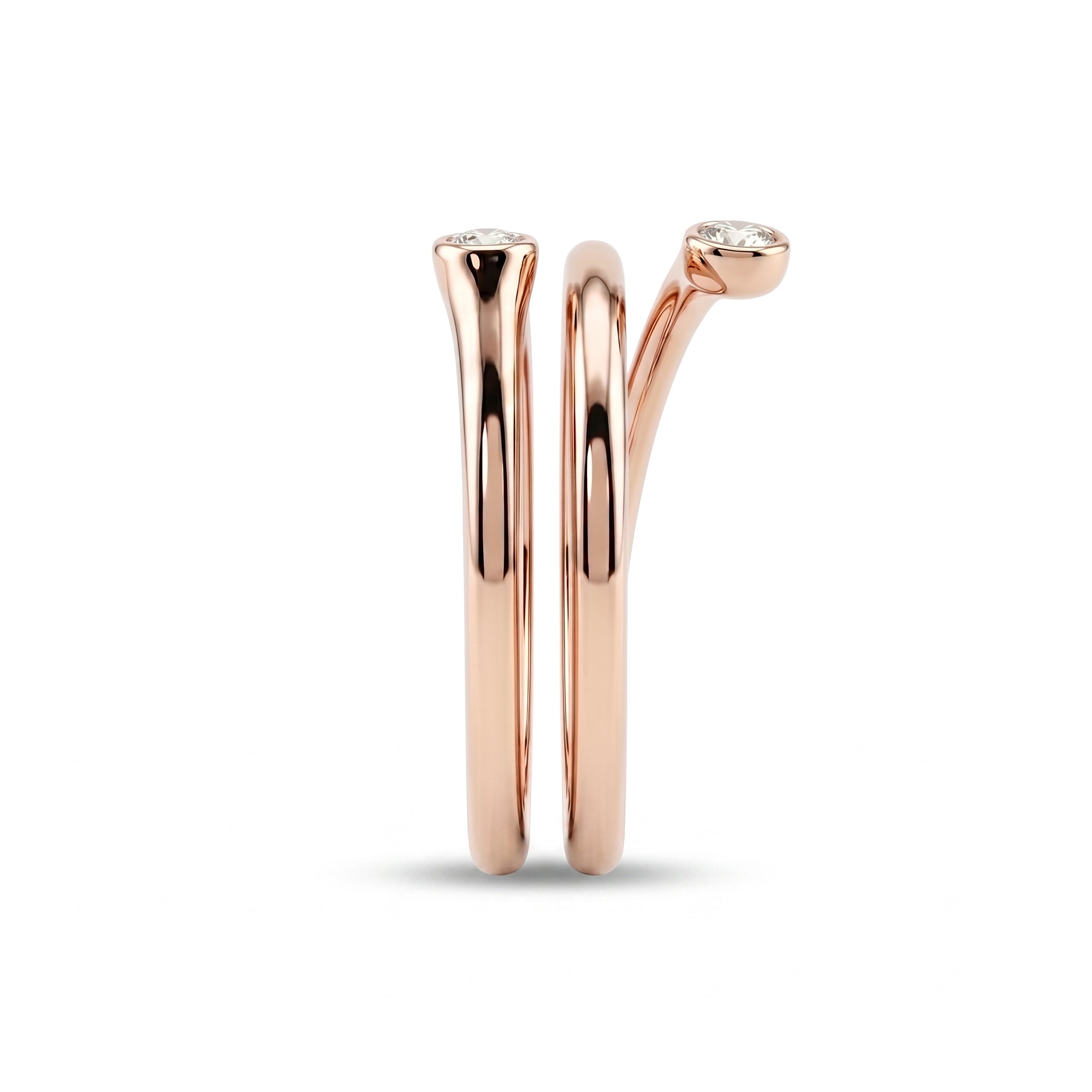 Verona Dual-Band Arc Ring