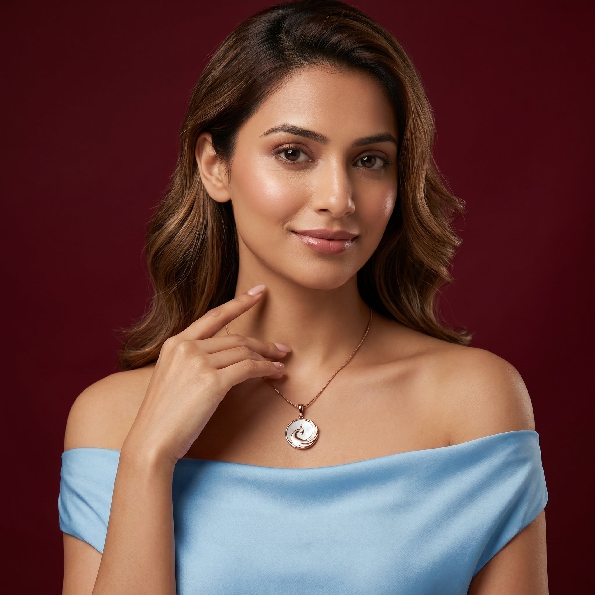 Swan Grace Pendant Necklace
